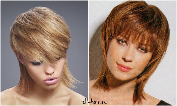 Женская стрижка шапочка на средние волосы - фото