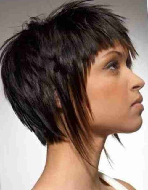 Женские короткие стрижки с длинной челкой Женские короткие стрижки с длинной челкой