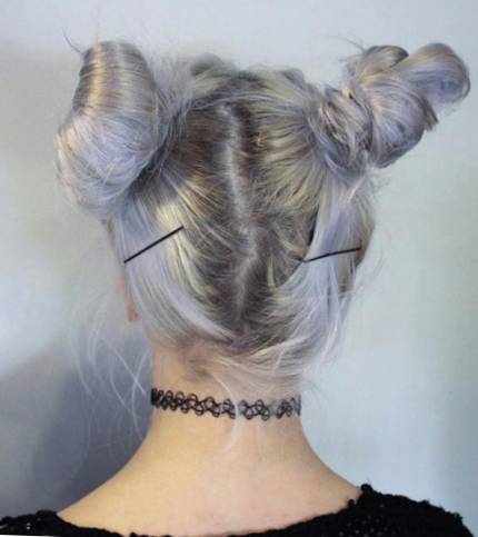 Прическа два пучка в стиле тумблер (тамблер) Прическа два пучка в стиле тумблер (тамблер)