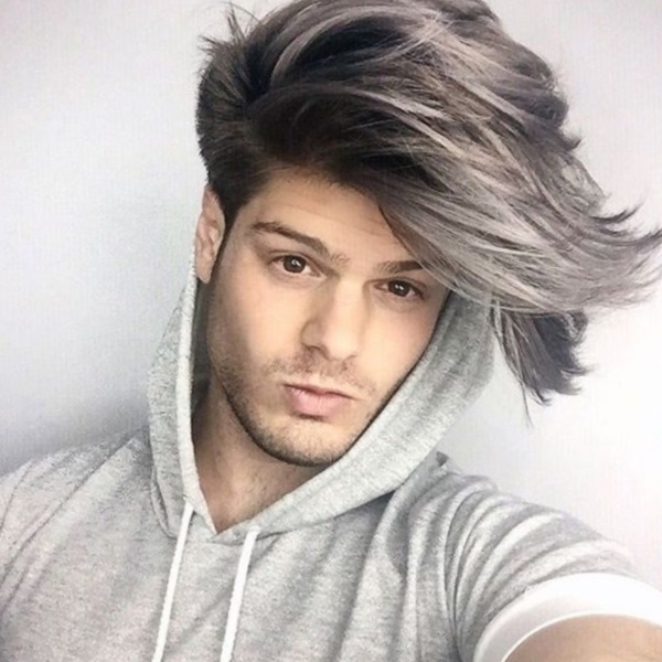 Пепельный цвет волос для мужчин Пепельный цвет волос для мужчин