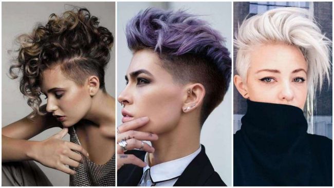 Женская стрижка андеркат - короткий и длинный вариант прически