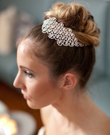 Свадебная прическа высокий и низкий пучок с фатой и без нее