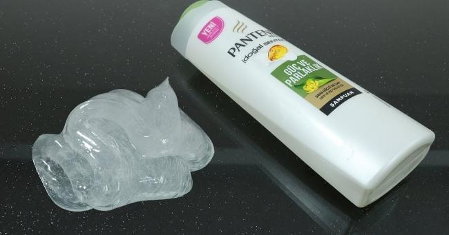 Лизун с добавлением шампуня