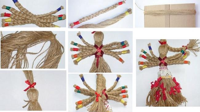 Изготовление куклы Десятиручки