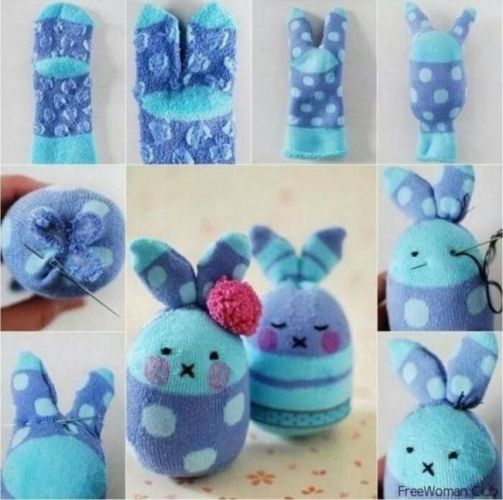 Особенности пошива зайки-неваляшки