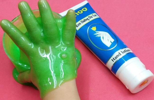 Слайм из крема для рук