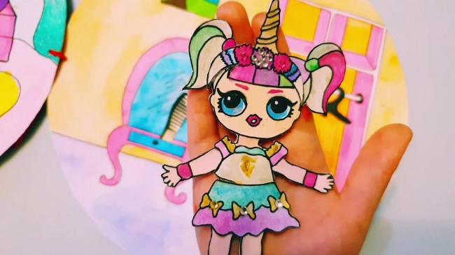 ЛОЛ из бумаги – это оригинальная поделка своими руками