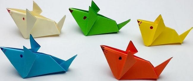 Игрушки оригами очень популярны и просты в изготовлении