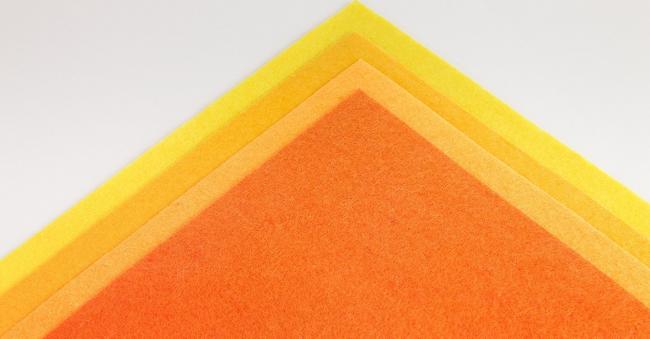 Образцы полушерстяного фетра