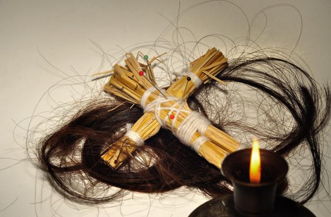 Изготовление куклы вуду своими руками дома из ниток, пластилина