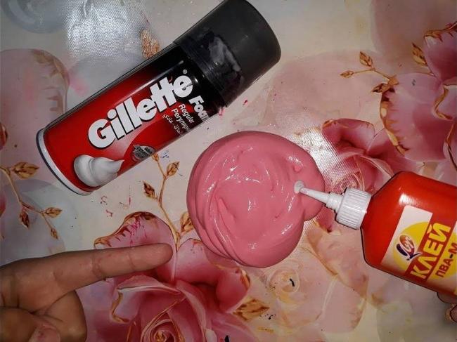 Изготовление детской игрушки слайм