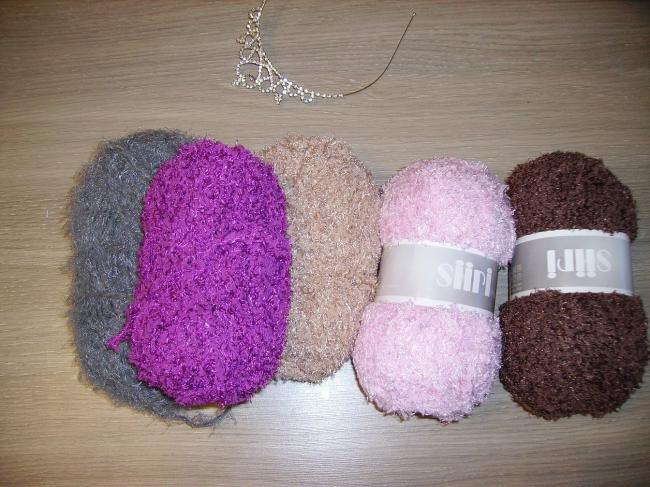 Пушистая пряжа позволит сделать практически настоящих животных