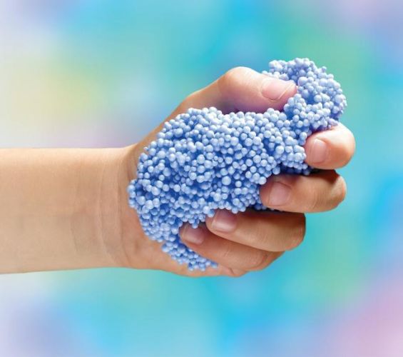 Слайм из шарикового пластилина