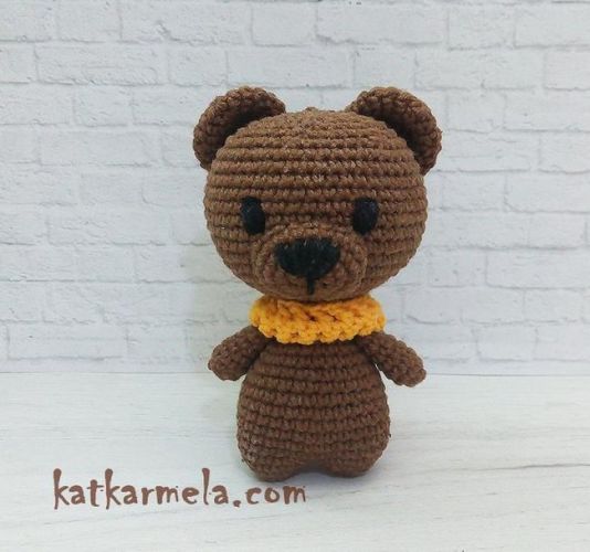 Изготовление мини-мишки