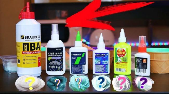 Клей для лизуна должен отличаться хорошим качеством