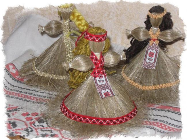 Кукла Берегиня из ниток