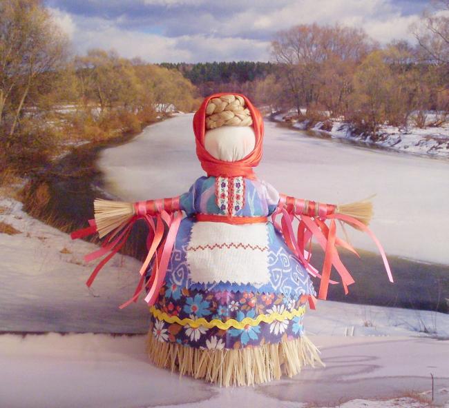 Кукла «Масленица» для восточнославянского праздника