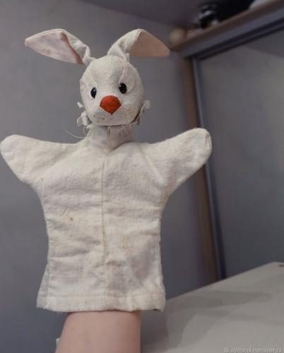 Так выглядит кукла на руке кукловода