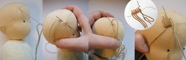 Присоединение головы к туловищу