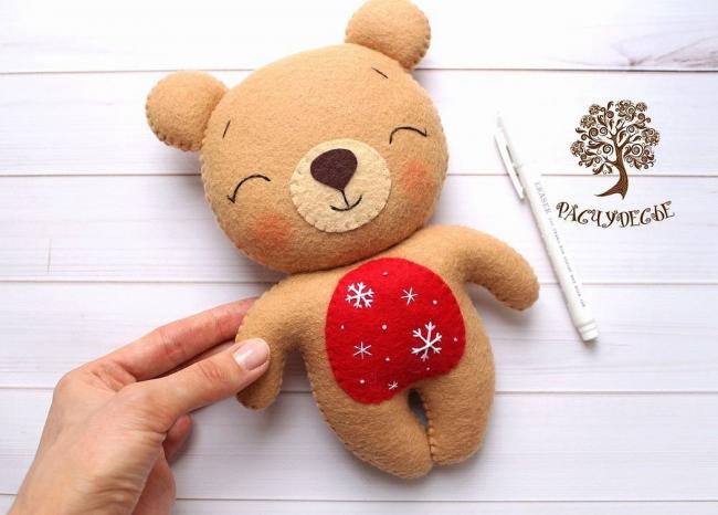 Большая игрушка из фетра