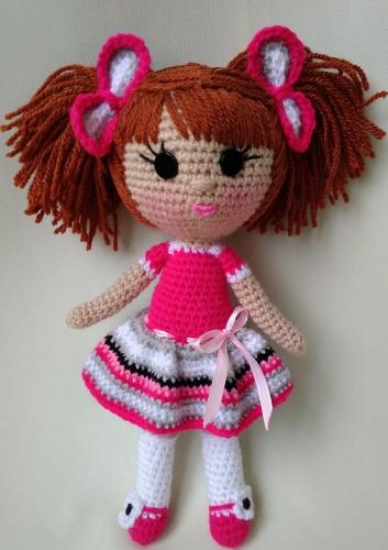 Кукла амигуруми