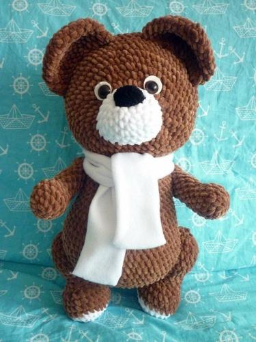 Мишка из плюша