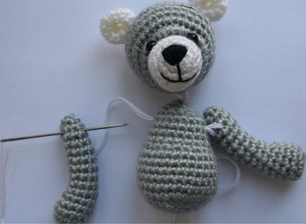 Сшивание игрушки