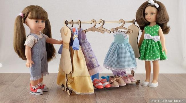 Кукольная одежка тоже требует ухода