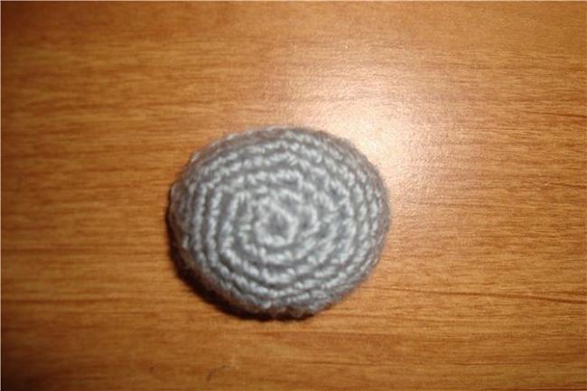 Провязывать шестой ряд без использования столбиков