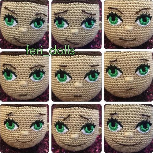 Эмоции у куклы