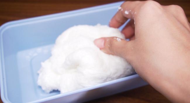 Как вымешивать слайм