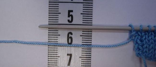 Так выглядят правильно подобранная по толщин пряжа