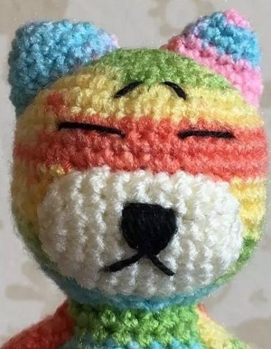 Морда котенка