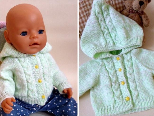 Бэби Бон – «живая кукла» с кофтой