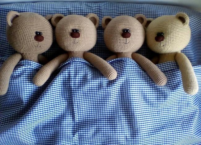 Мишки Тильды, связанные крючком, выглядят очень мило