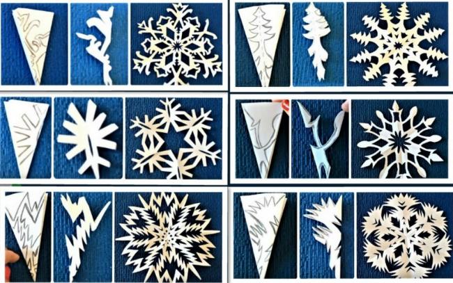 Разнообразие снежинок