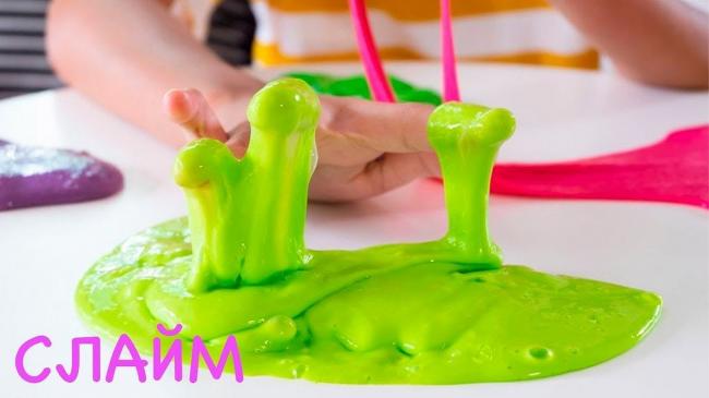 Самостоятельно приготовленный слайм может не загустеть