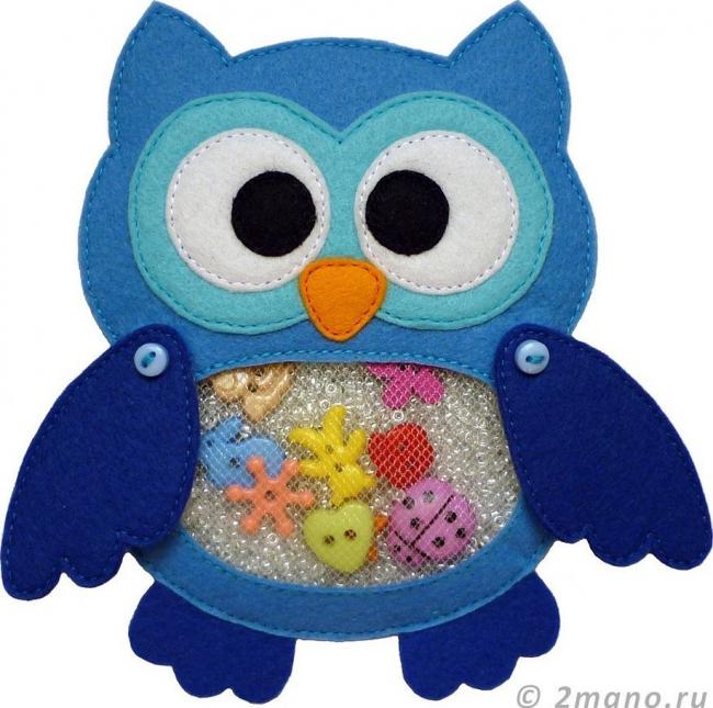 Совушка развивашка с секретными элементами