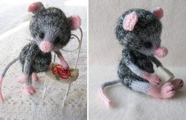 Мышонка можно дополнить различными аксессуарами