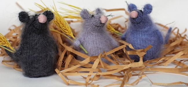 Эти мышки больше похоже на крысок