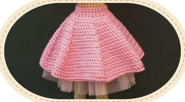 Пышная юбка для Барби