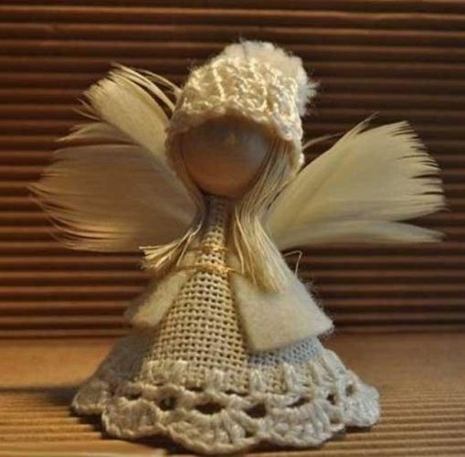 Поделка из мешковины