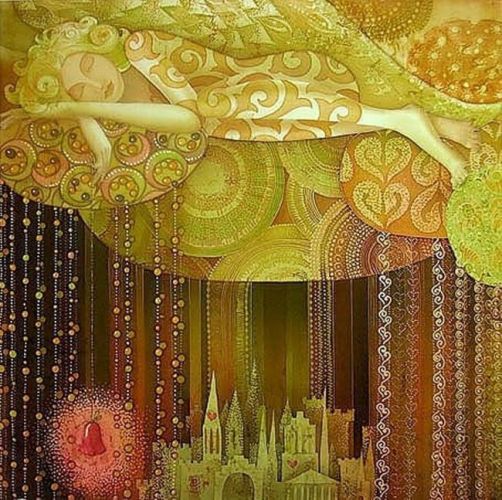 Разные техники батика