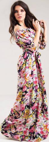 Изделие из набивной ткани с удлиненным низом