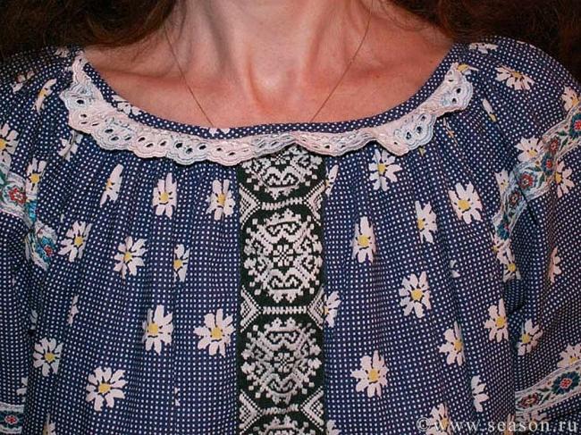 Украшение горловины