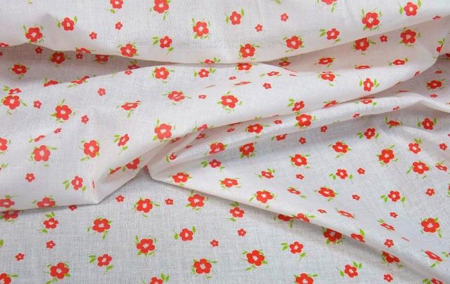 Набивной батист ничем не уступает хлопку и льну
