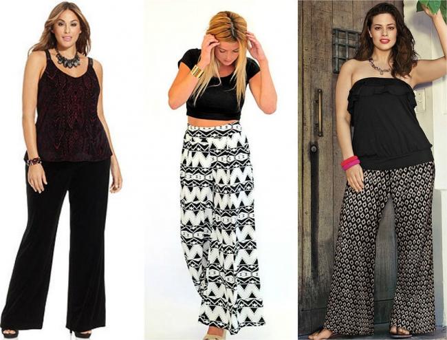 Вариант модели на пышную даму