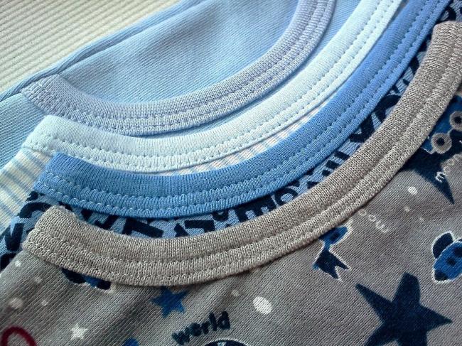 Плоские швы на воротниках