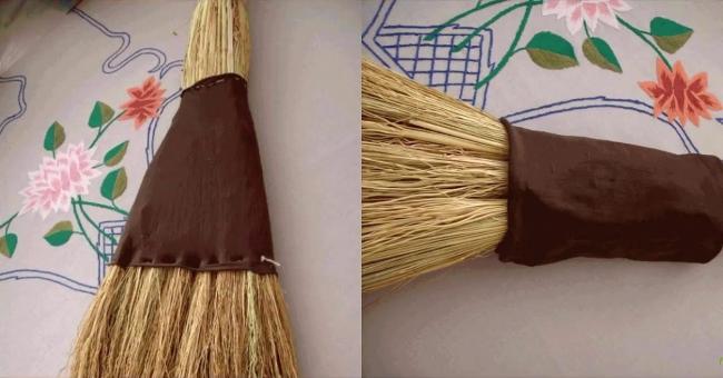 Вот как выглядит чехол на веник