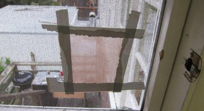 Такой ремонт практически незаметен, если бы не скотч